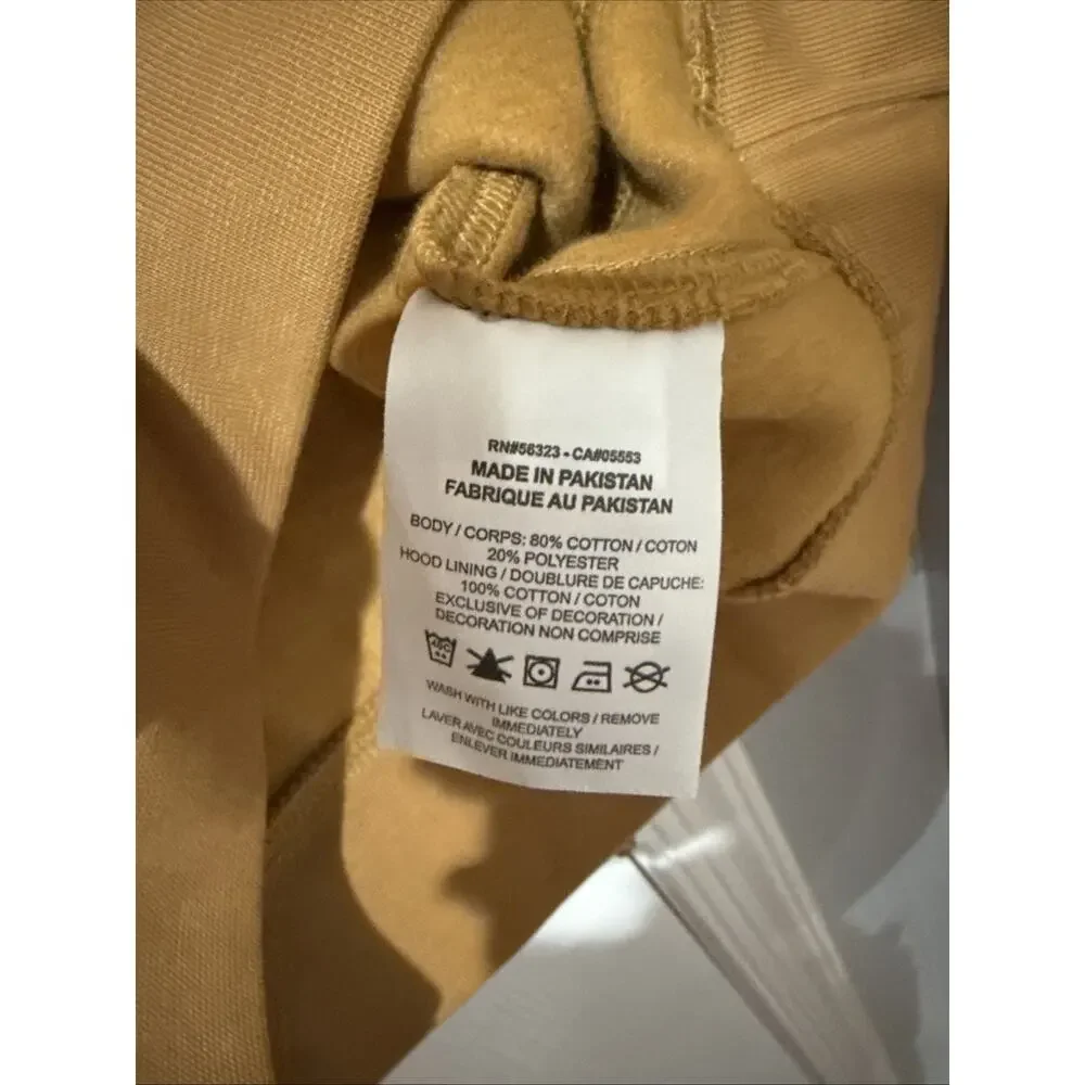 NWT Nike Pullover Hoodie Brown Tan Size Small Men's